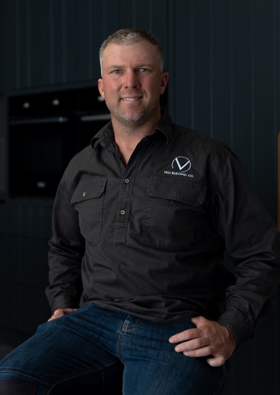 Adam Antony, founder of WunderOps, on a Veo Building Co. project